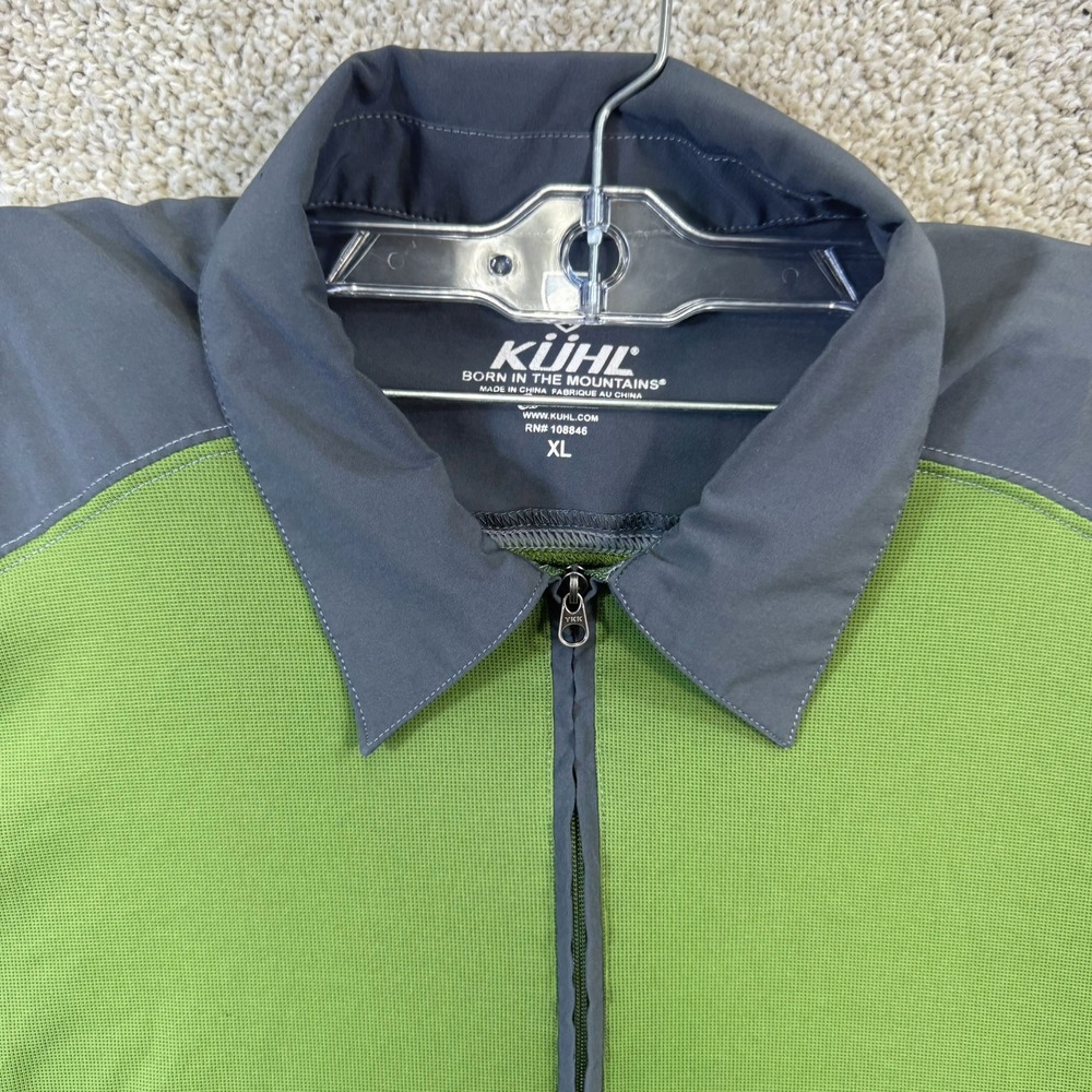 Kuhl Green and Gray Polo Shirt - Picture 2 of 10
